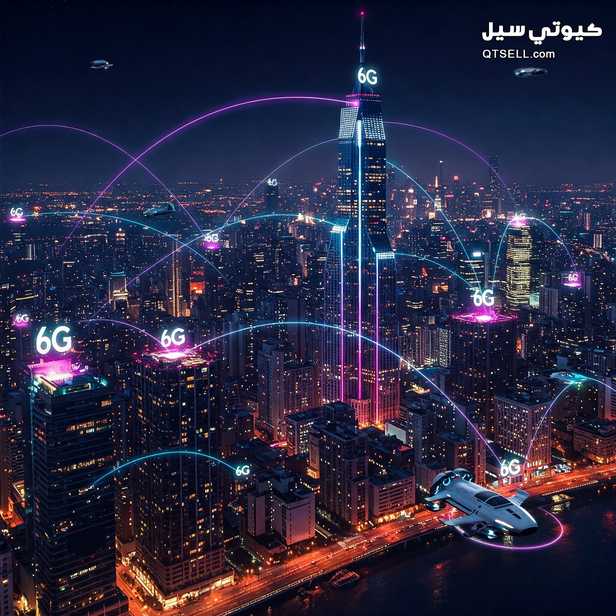شبكات الجيل السادس 6G والتكنولوجيا المستقبلية